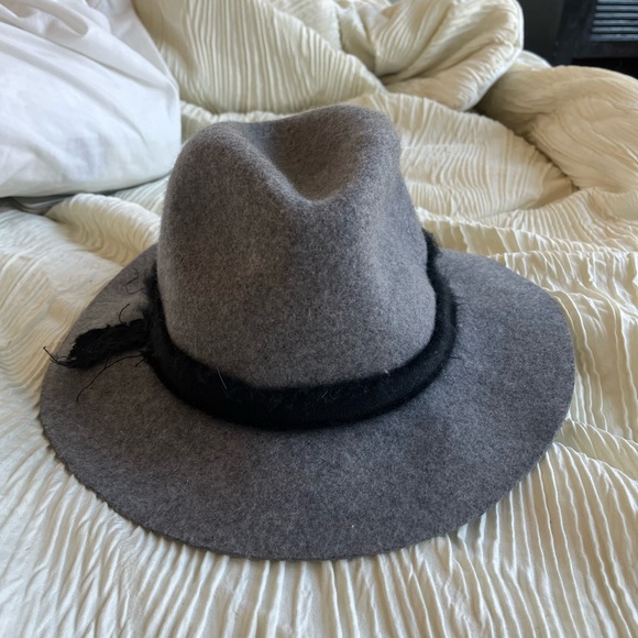 Zara Grey and Black Fedora - Picture 4 of 7